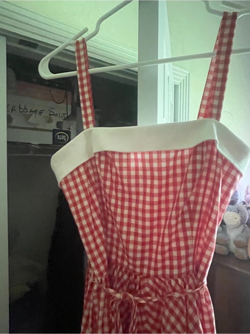 Lanz Originals Red and White Gingham Dress - Picture 4 of 9